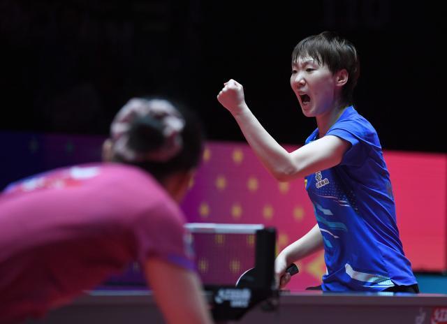 开云APP-顽强逆转！王曼昱险胜张本美和晋级世界杯八强